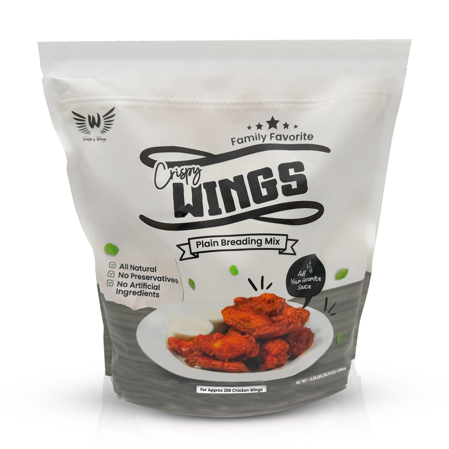 All Natural Crispy Chicken Wing Mix