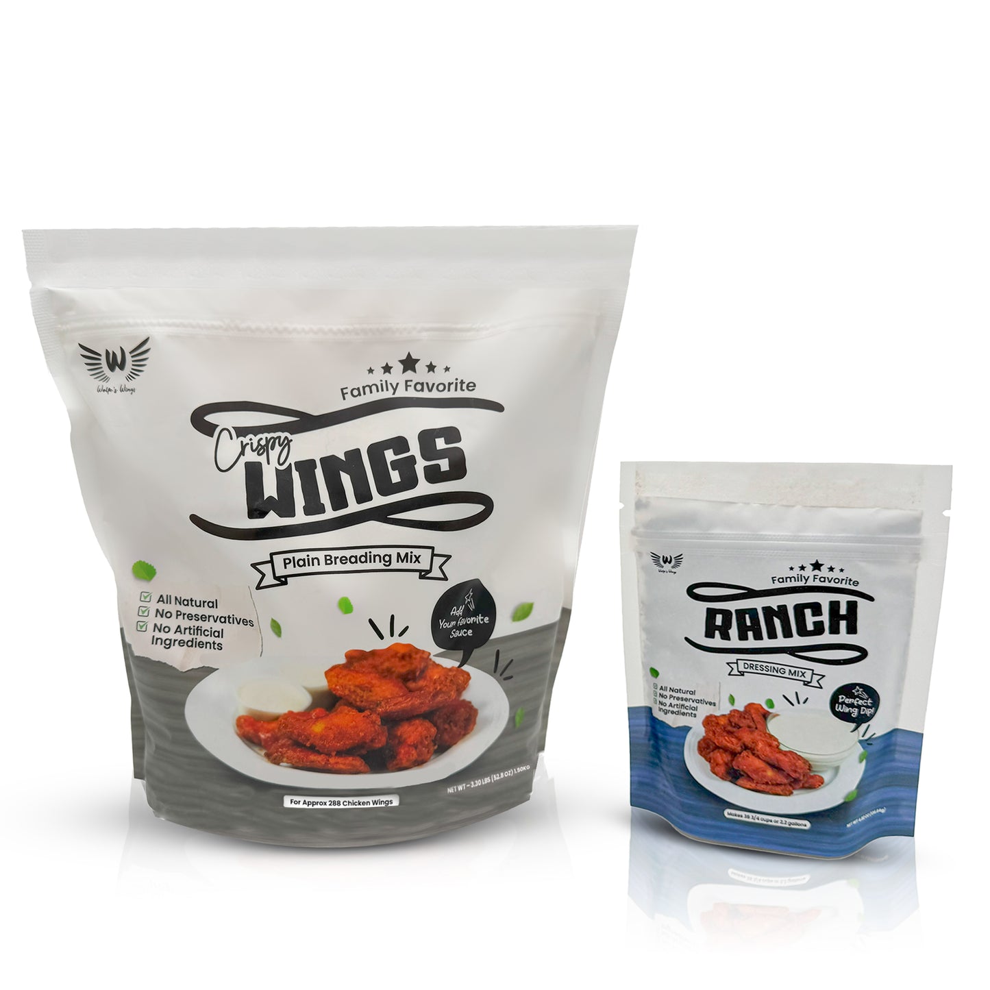 Combo #2 - Wing Mix and Ranch Mix