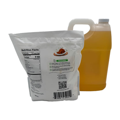 Combo #3 - Wing Mix and Rice Bran Oil (1 Gallon)